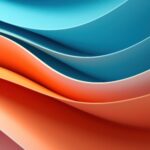 orange-and-blue-waves-abstract-wallpaper-3d-background-picjumbo-com